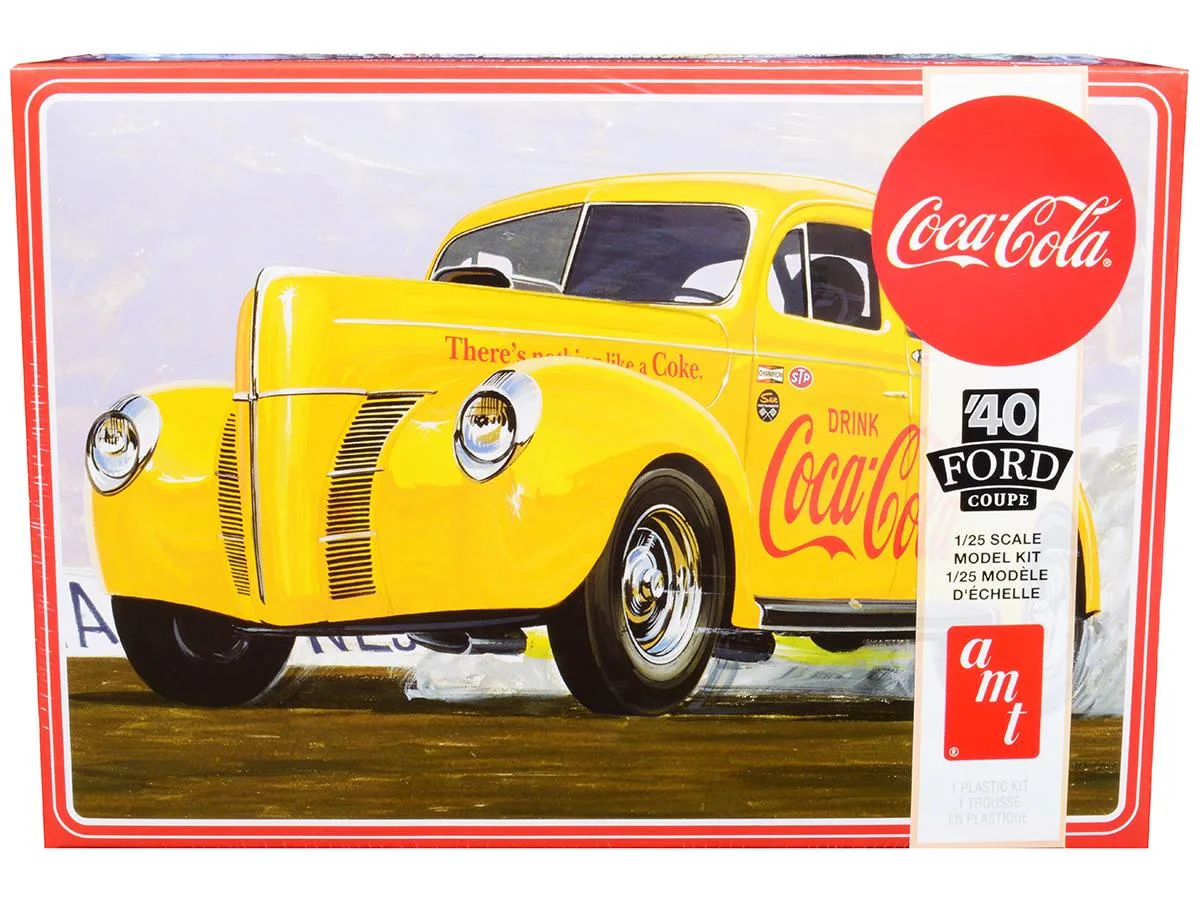 AMT AMT 1940 Ford Coupe Coca-Cola 1/25 Scale Model Kit — product photo