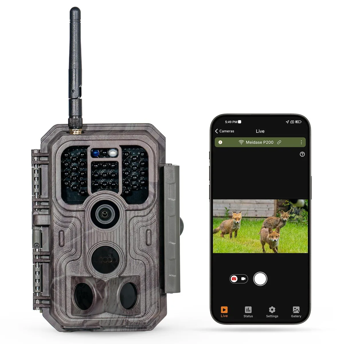 Meidase P200 64MP 1296p WiFi Trail Camera — product photo