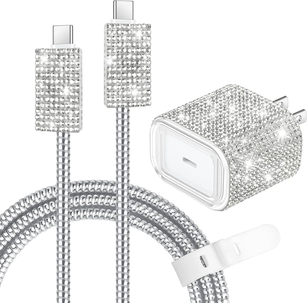 ONITOON ONITOON 20W USB-C Wall Charger with Bling Cable — product photo