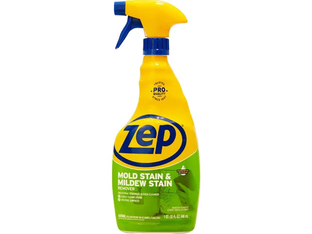 Zep Zep ZUMILDEW32 Mold Mildew Stain Remover 32 oz Spray 12 Carton cleaning — product photo