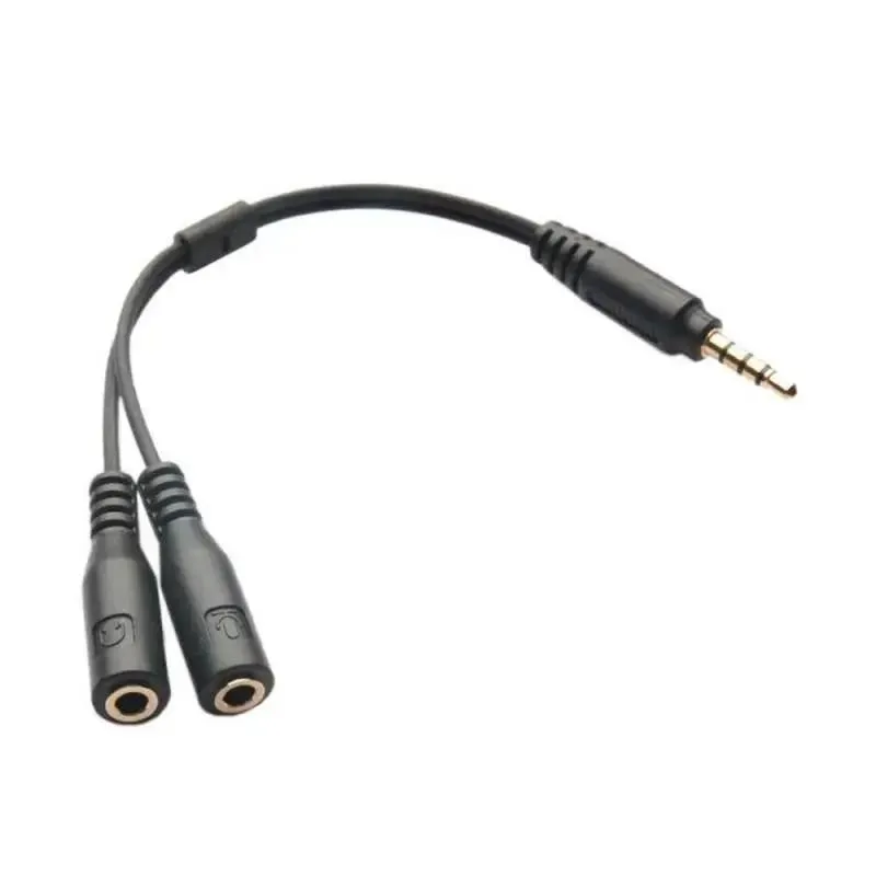 Hetai Tech Hetai Tech 3.5 mm Audio Splitter Cable Male to 2 Female 20 cm — product photo
