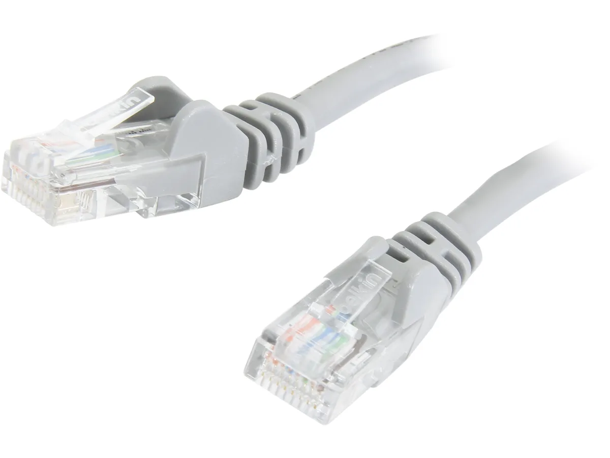 Belkin Belkin A3L791B10-S Cat 5e Network Ethernet Cable 10 ft Gray — product photo