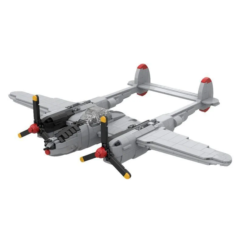ZITIANYOUBUILD ZITIANYOUBUILD MOC-251662 1/35 P-38L Lightning 1163PCS — product photo