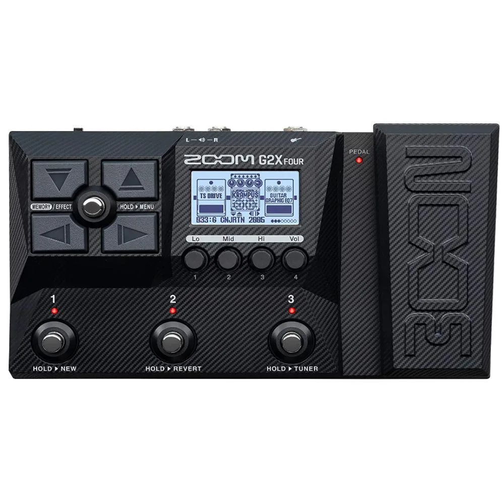 Zoom Zoom G2X Four Multi-Effect Guitar Pedal with Expression Pedal — product photo