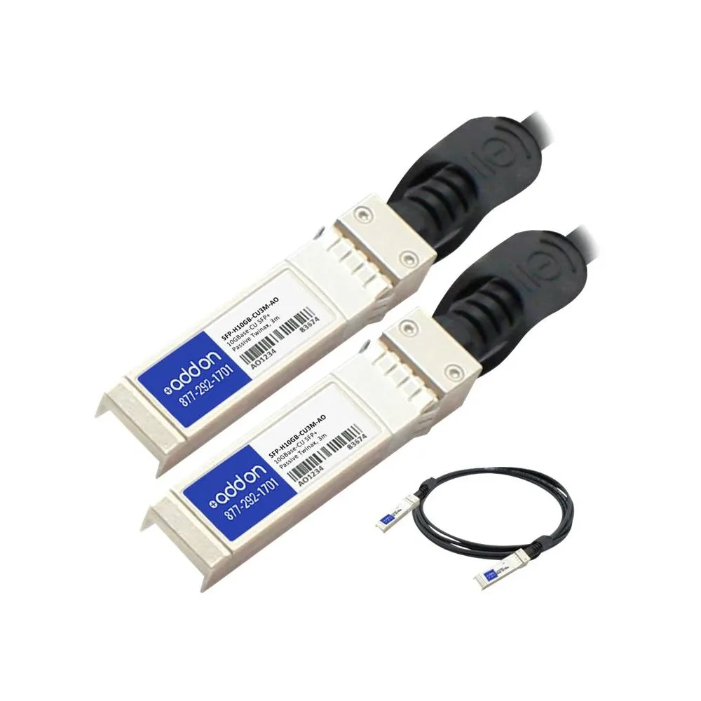 AddOn AddOn SFP-H10GB-CU3M-AO 10GBase-CU SFP+ direct attach cable 3.0m — product photo