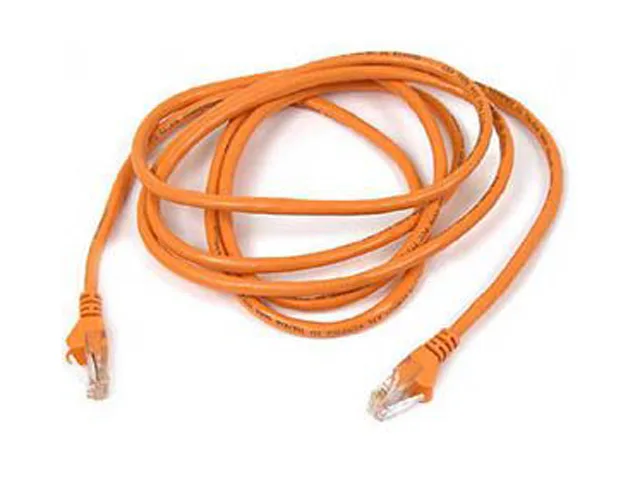 Belkin Belkin A3L980-04-ORG-S Cat 6 network ethernet cable 4 ft orange — product photo