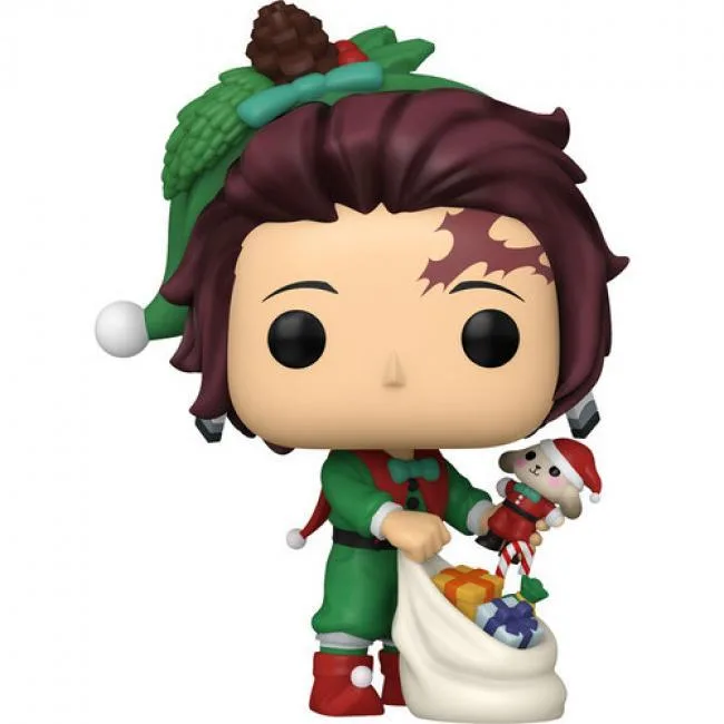 Funko Funko 86776 POP! Plus Demon Slayer Tanjiro Holiday action figure — product photo