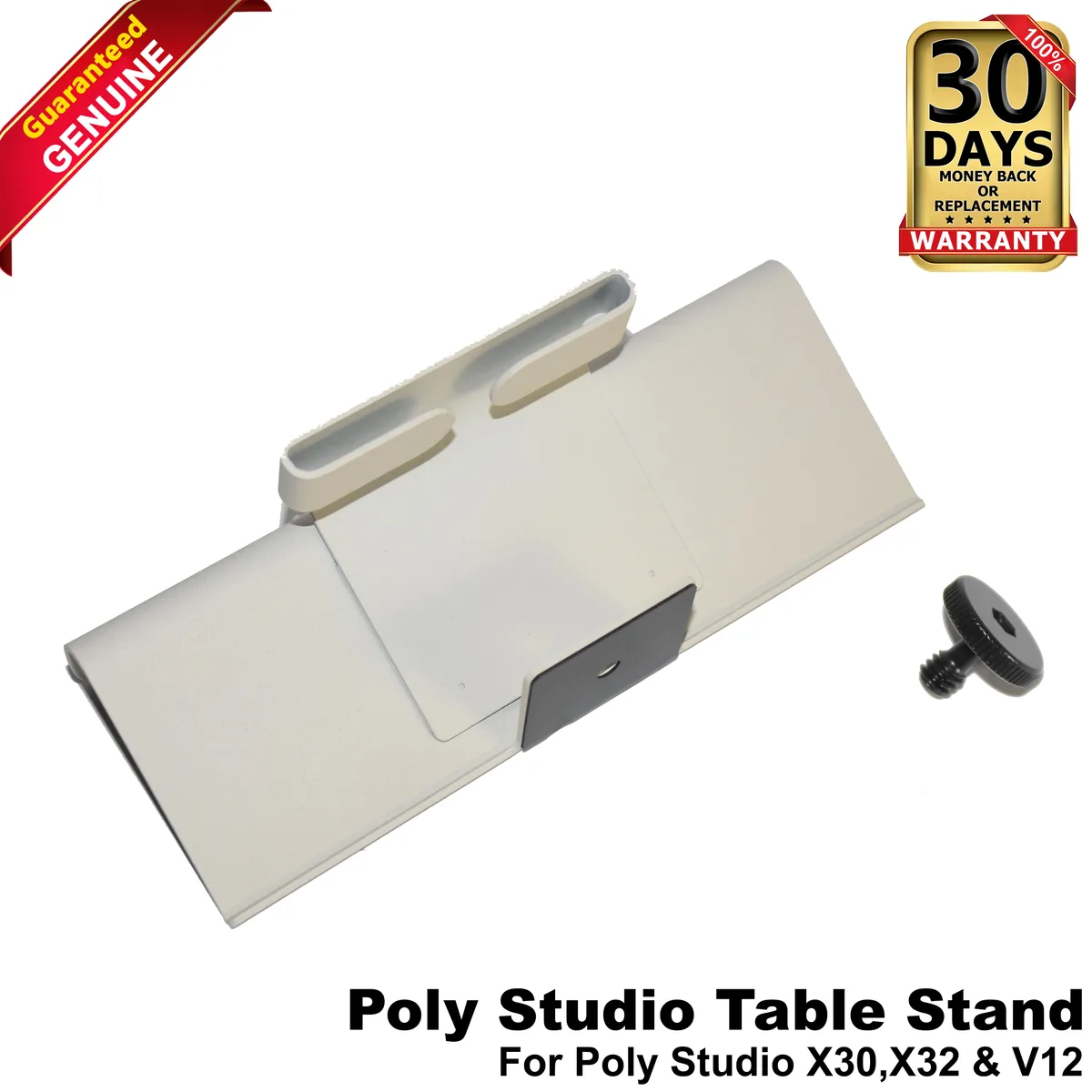 HP HP Poly Studio X30 X32 V12 Table Stand White 875L5AA — product photo