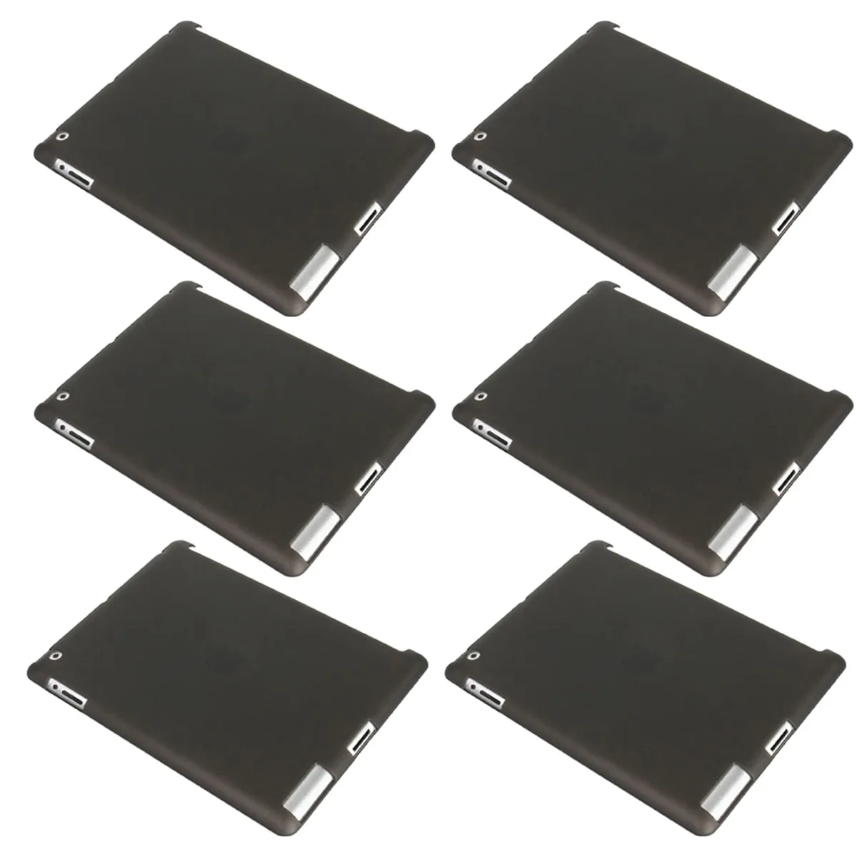The Joy Factory, Inc. The Joy Factory SmartGrip2 Soft Case iPad 2/3/4 Frosted Smoke 6-Pack — product photo