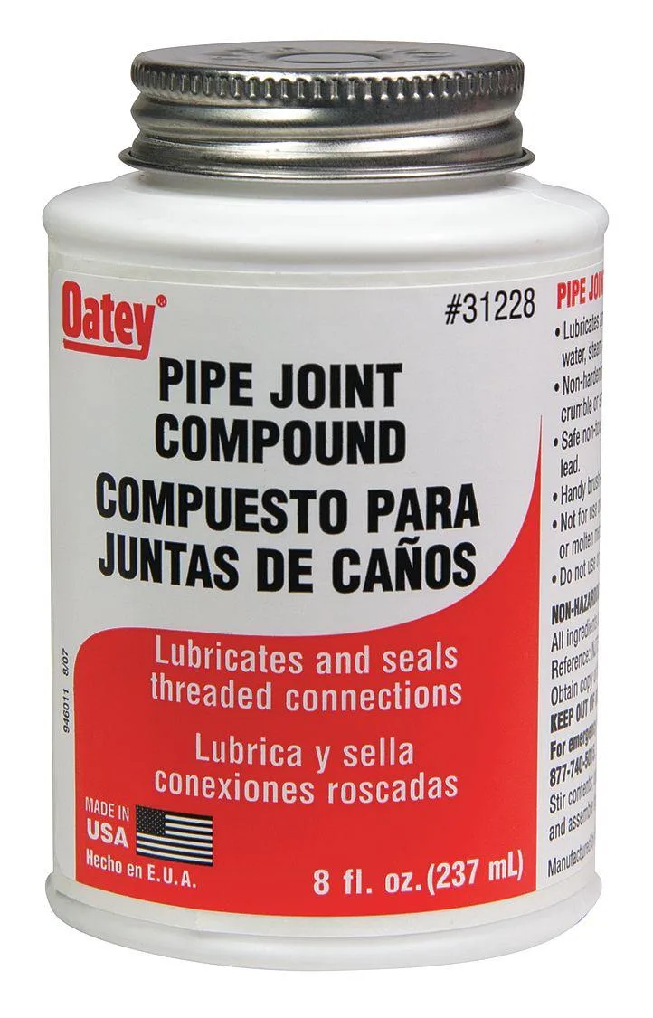 Gray brush-top can pipe thread sealant 8 fl oz