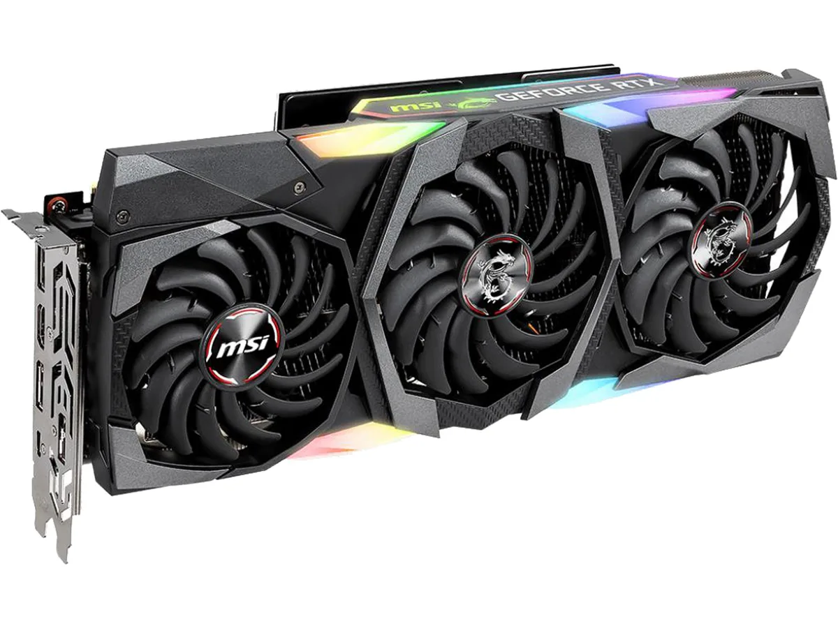 MSI MSI RTX 2080 Ti GAMING TRIO graphics card — product photo