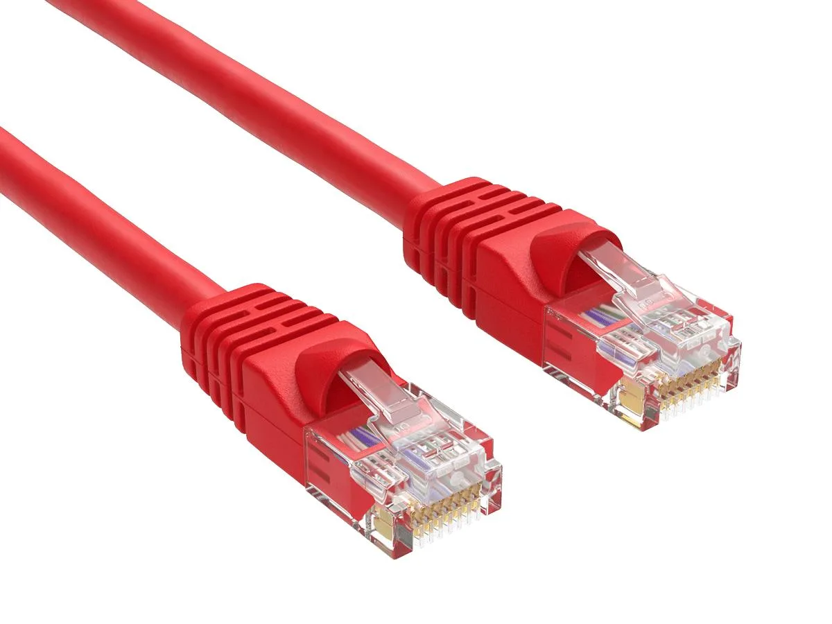 Cable Leader Cable Leader Cat6 UTP Ethernet Network Cable 100ft 24AWG Red — product photo