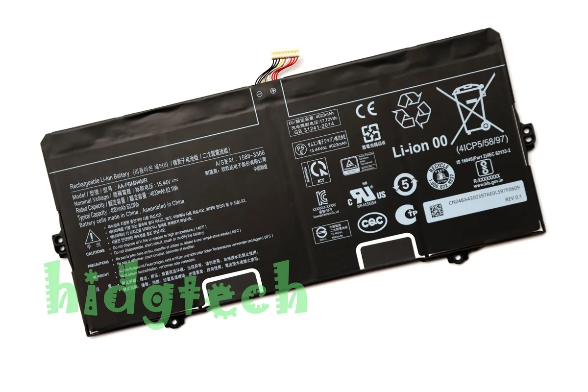 Beisite Beisite AA-PBMN4MR laptop battery 15.44V 63Wh for Galaxy Book Pro 360 13 — product photo