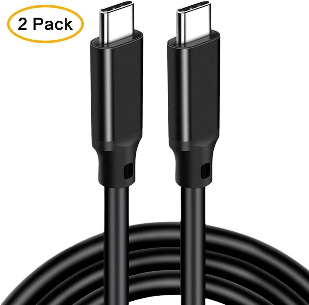 SMUGDESK SMUGDESK 2 Pack USB C Cable 1.6ft 20Gbps 100W 4K 60Hz — product photo