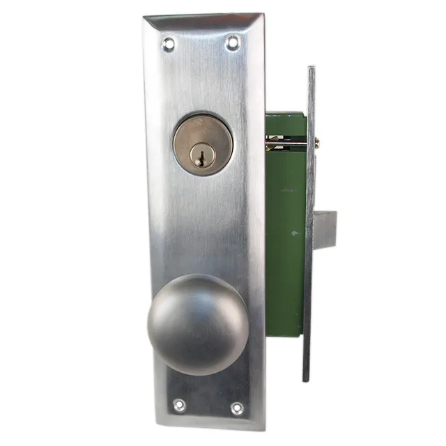 Ultra Hardware Ultra Hardware 96935SML Satin Chrome 26D Left Hand Mortise Door Lock — product photo