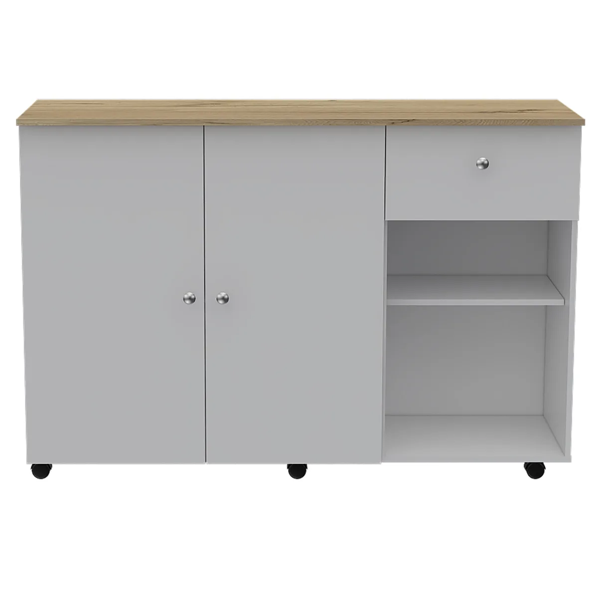 FM FURNITURE FM FURNITURE Chico Kitchen Island 53" W x 18.1" D — product photo