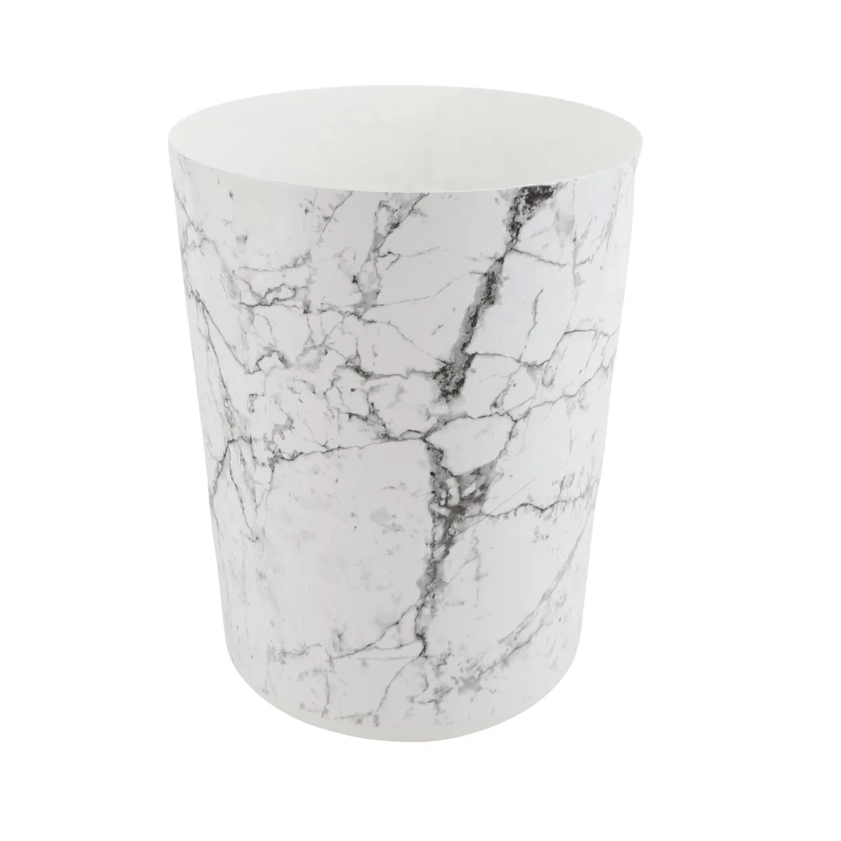 None Continuous None Continuous 5 gal Open-Top Trash Can White Marble 1.1 lb — product photo