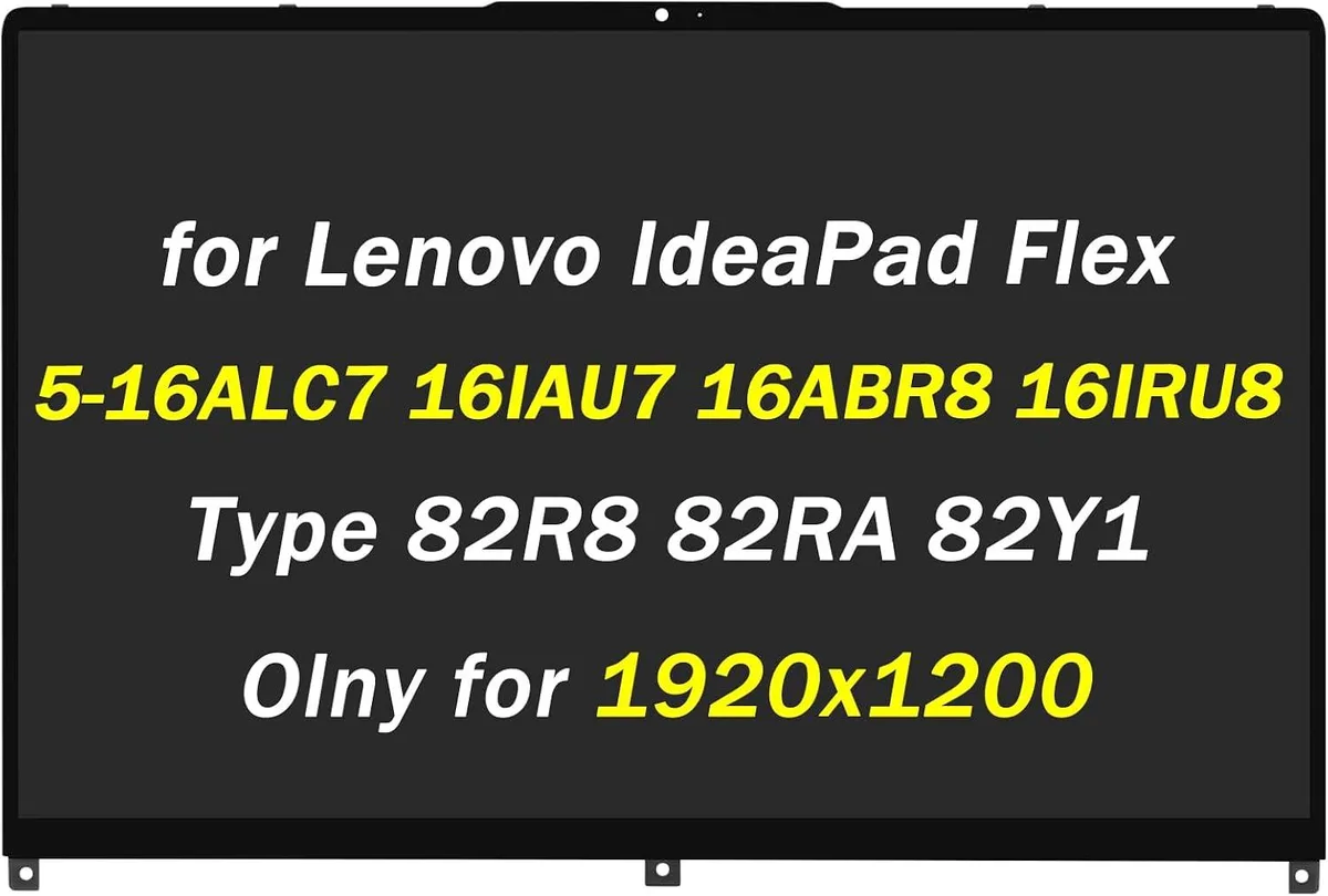 NUOLAISUN NUOLAISUN 16" 1920x1200 30-pin touch laptop screen 5D10S39793 — product photo