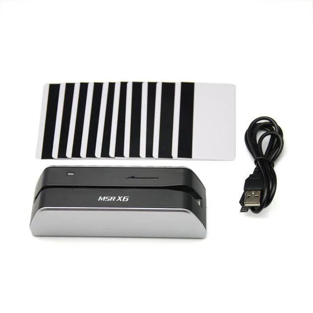 Hetai Tech Hetai Tech MSR X6 3-Track USB Bluetooth Card Reader — product photo