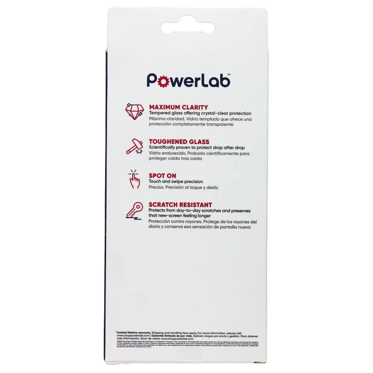 PowerLab PowerLab Glass Screen Protector for iPhone 12 and 12 Pro — product photo