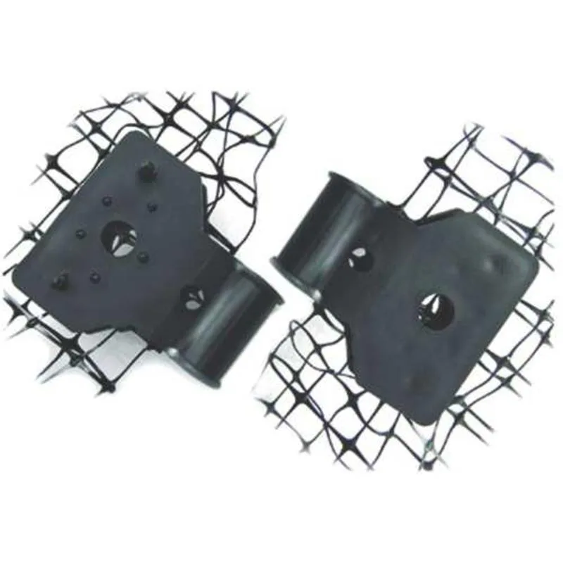 Black plastic net mounting clips, pack of 250