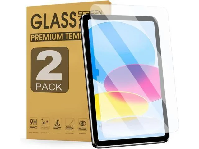 Manw Manw 2Pack iPad 10.9 10th Gen 2022 Tempered Glass Screen Protector — product photo