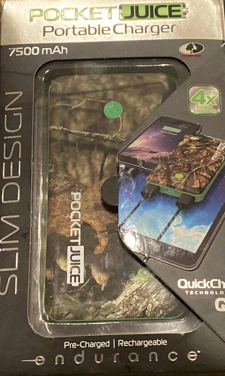 Tzumi Tzumi 7500 mAh Camo Charger — product photo