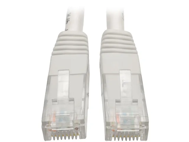 Tripp Lite Tripp Lite N200-010-WH network ethernet cable 10 ft Cat6 550 MHz 24 AWG White — product photo