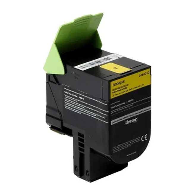 Lexmark Lexmark 24B6010 Yellow Toner Cartridge 3000 Pages — product photo