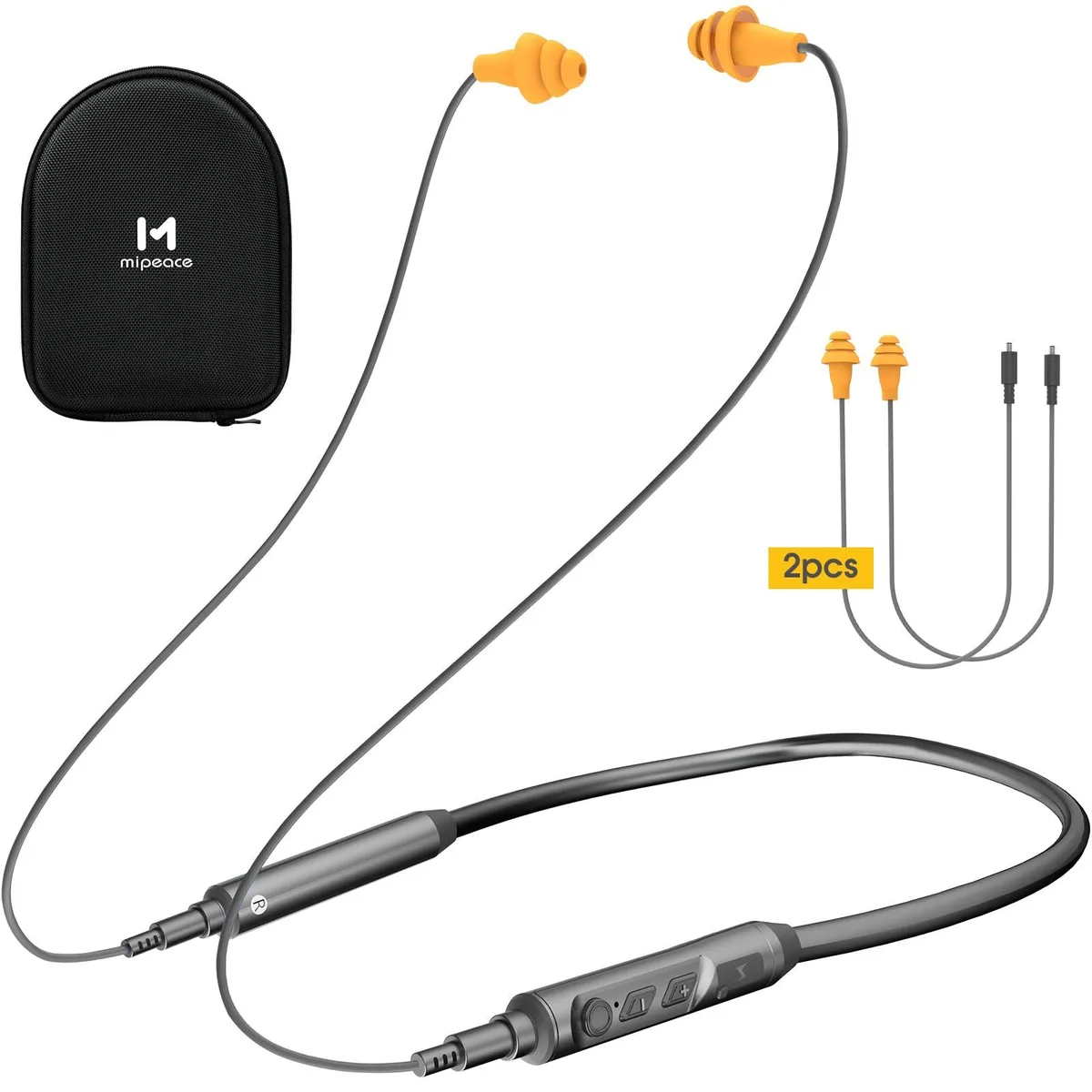  Mi MI04 Bluetooth 5.4 neckband earplugs, 29 dB, 19 h, Grey — product photo