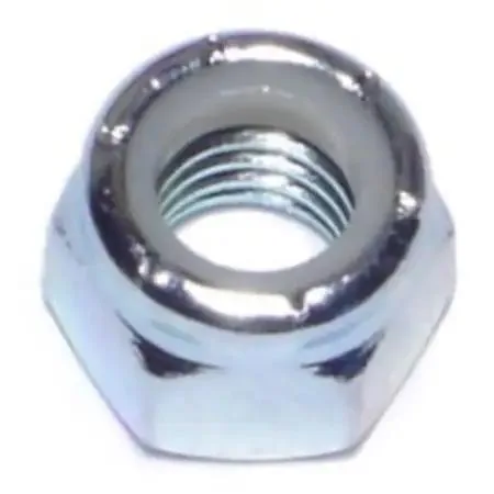 MIDWEST FASTENER CORP MIDWEST FASTENER CORP 3651 Nylon Insert Lock Nut 3/8-16 Steel Grade 2 Zinc — product photo