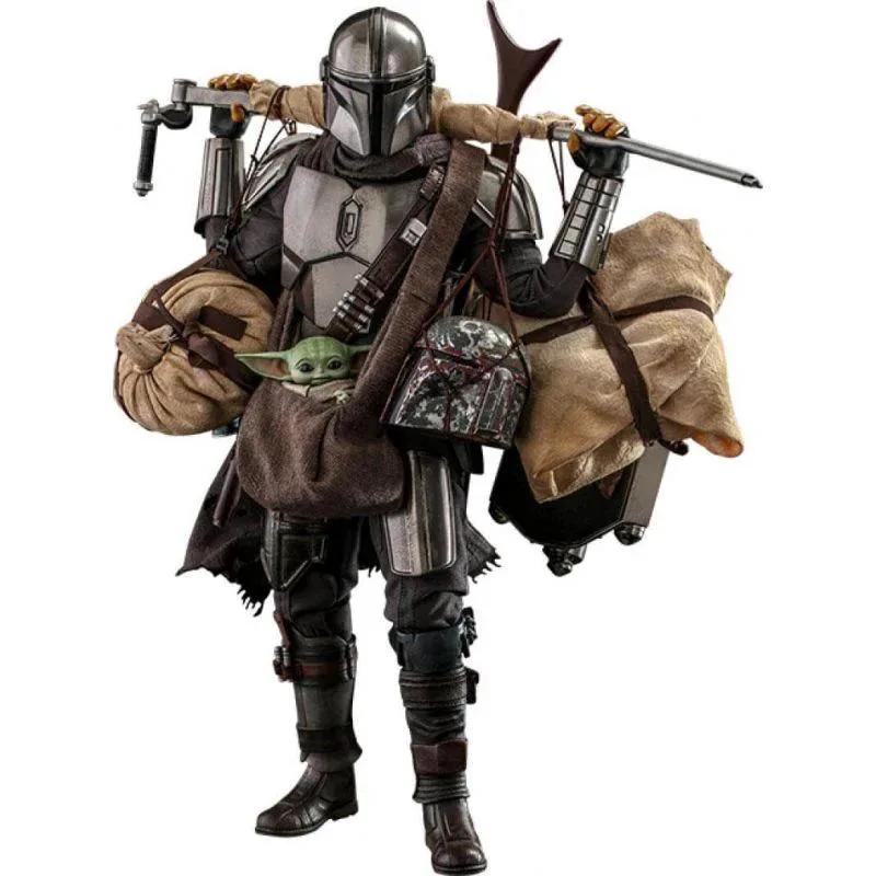 Hot Toys Hot Toys TMS052 Mandalorian &amp; Grogu Deluxe 1/6 action figure — product photo