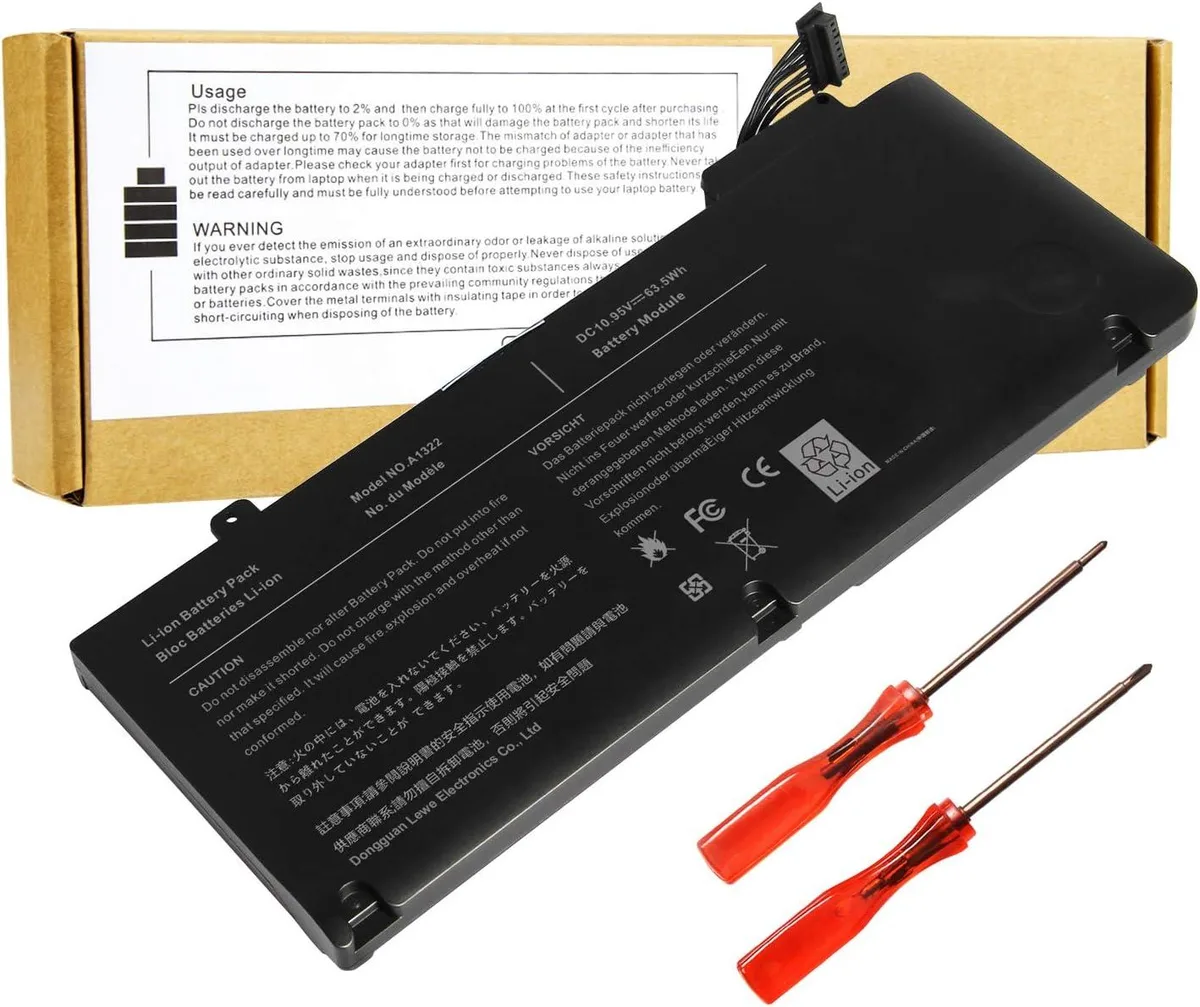 myVolts myVolts Laptop Battery for MacBook Pro 13 inch 2009-2012 — product photo