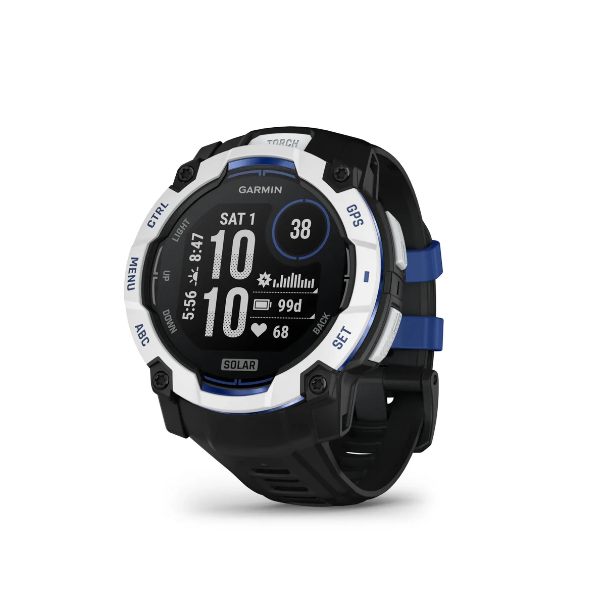 Garmin Garmin Instinct 3 50 mm Solar Supernova Whitestone 1.1″ wearable technology — product photo