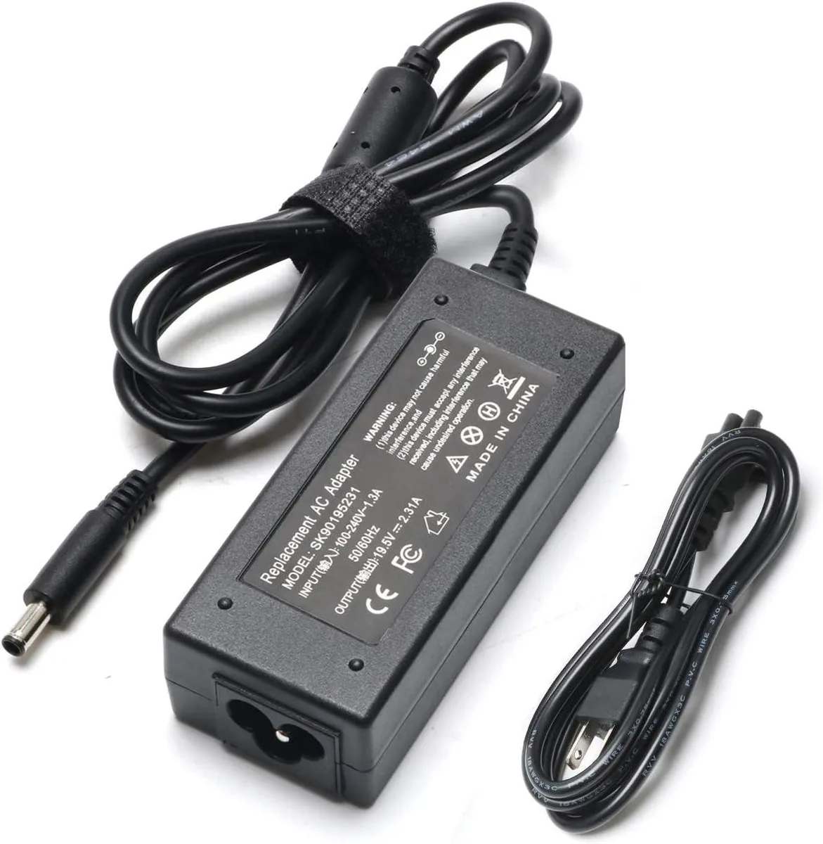 myVolts myVolts 19.5V 2.31A 45W AC Adapter 4.5x3.0mm Dell — product photo