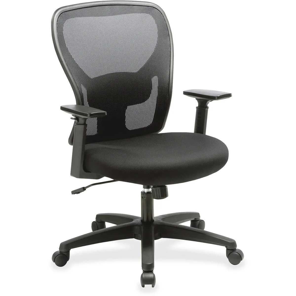 Lorell Lorell LLR83307 Mid-back Task Chair Black 27.5" x 27.8" x 41.9 — toote foto