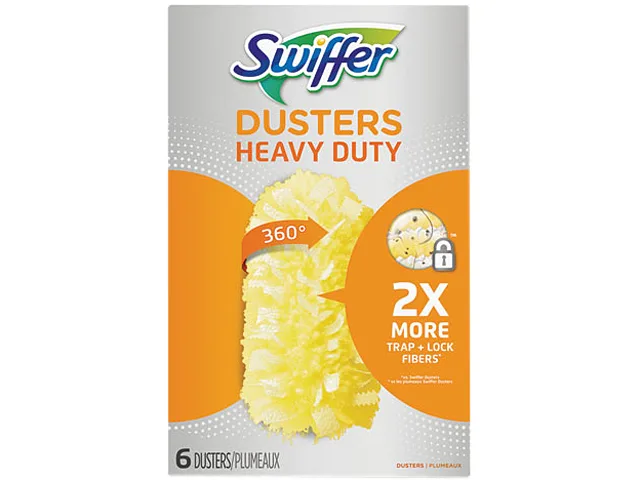 Swiffer Swiffer 21620BX Heavy Duty Duster Refills, Yellow, 6 per box — product photo
