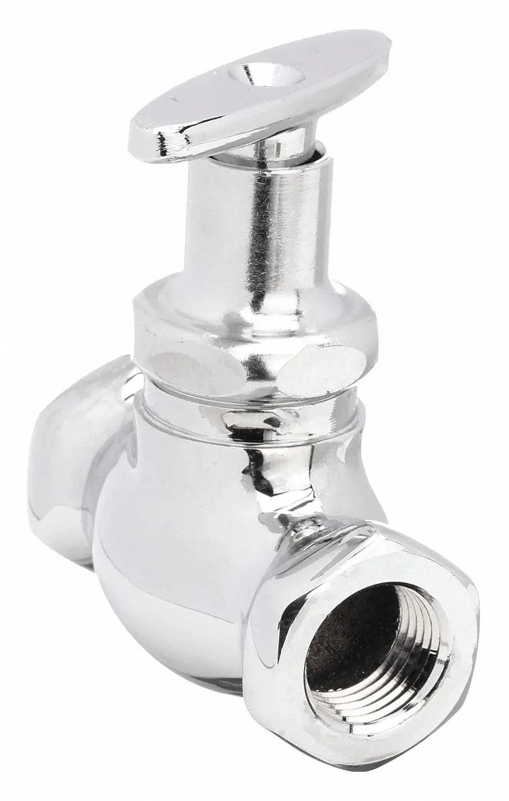 CHICAGO FAUCET COMPANY CHICAGO FAUCET COMPANY 45-LKABCP Loose Key Stop Straight 1/2 Inx1/2 In measurement tool — product photo