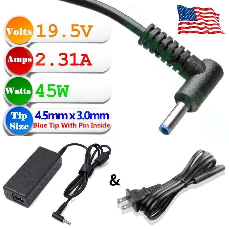 RAYBESTOS UNBRANDED RAYBESTOS UNBRANDED 19.5V 45W 4.5mm Blue Tip AC Adapter — product photo