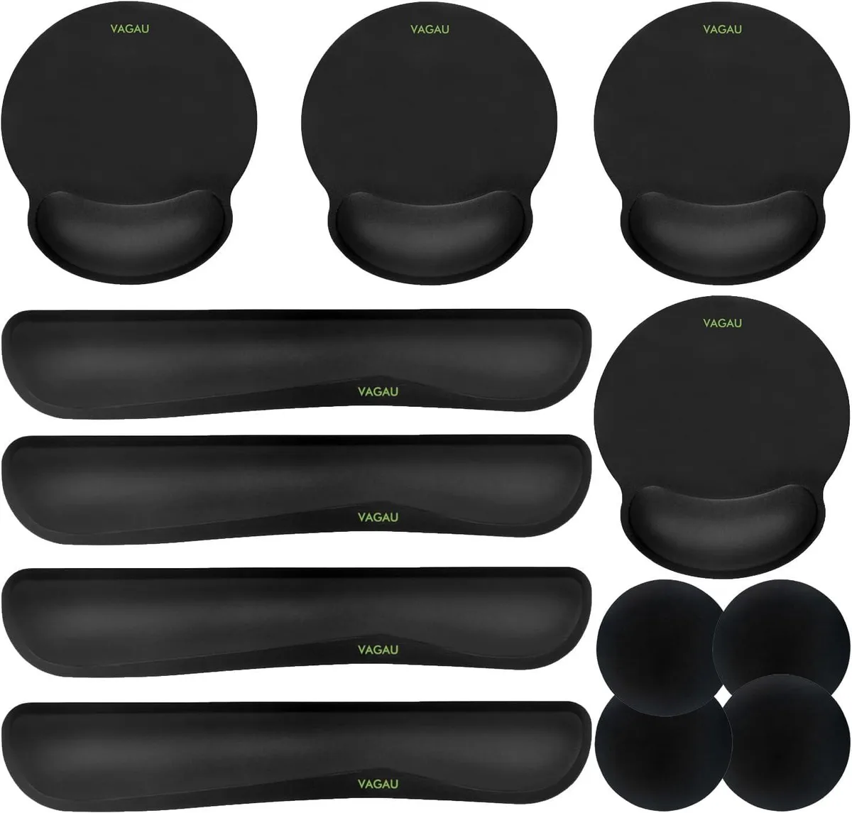 Emerson Emerson Ergonomic Memory Foam Wrist Rest Set (Pack of 4) — product photo