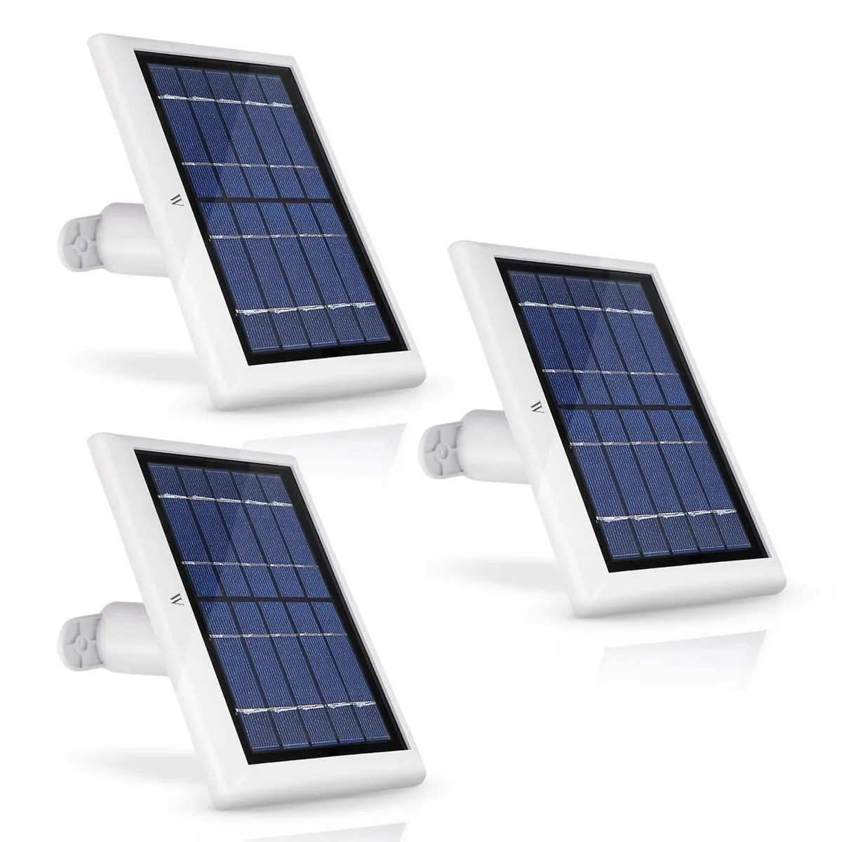 Wasserstein Wasserstein Solar Panel for Wyze Cam Outdoor 3-Pack White 2 in 1 accessory — product photo