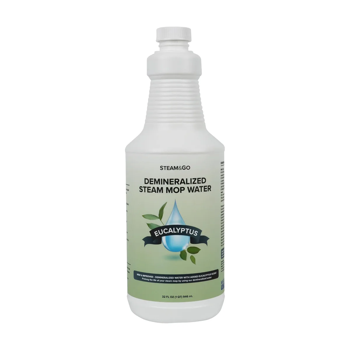  Steam and Go Eucalyptus Mint Scented Demineralized Water 32 oz — product photo