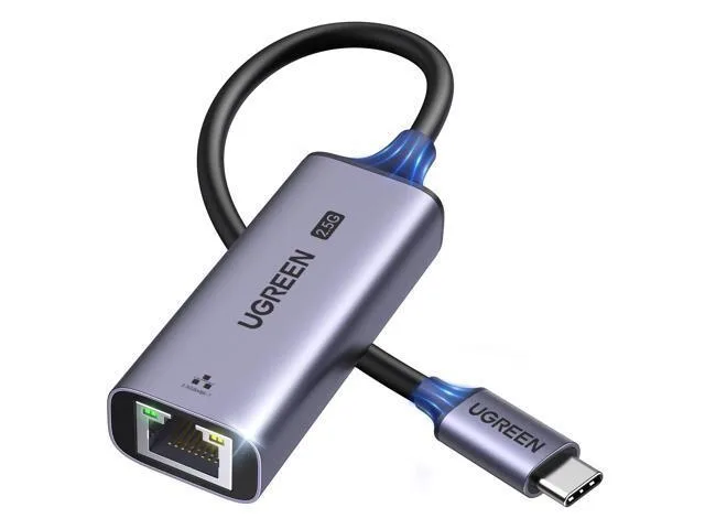 LORDWORLD LORDWORLD USB-C to Ethernet Adapter 2.5G Aluminum — product photo