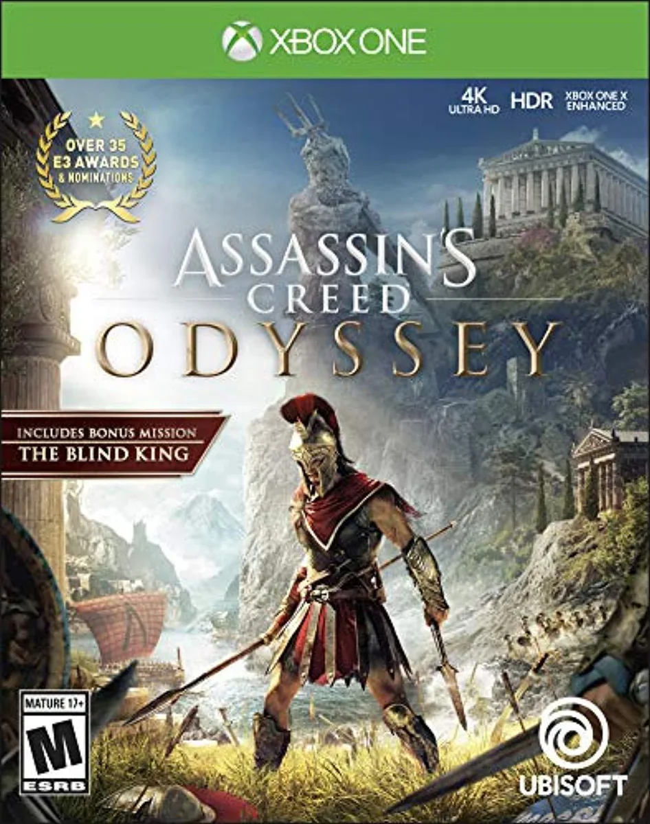 Ubisoft Ubisoft Assassin's Creed Odyssey Xbox One Video Game RNAB07DKT3WJ2 — product photo
