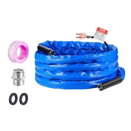 VEVOR VEVOR Heated Water Hose 25 ft -45°F 160 W Corrugated 5/8" I.D — product photo
