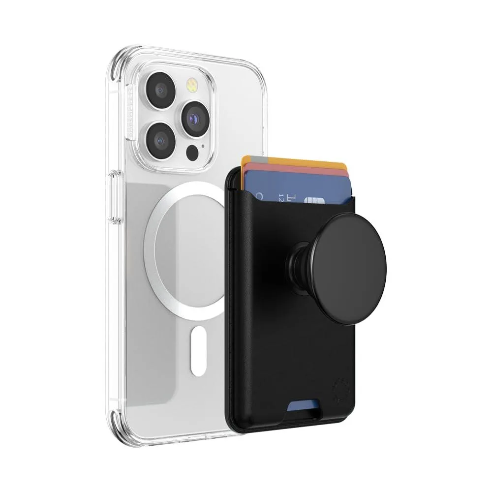  PopSockets 806958 MagSafe wallet with grip black — product photo