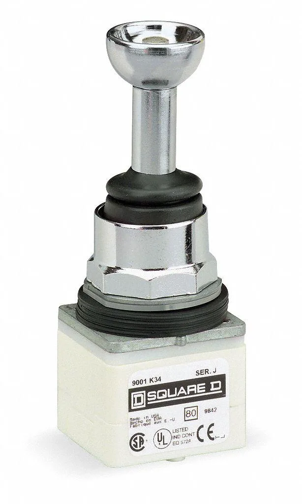Schneider Electric Schneider Electric 9001K34 30 mm 4-direction momentary joystick — product photo