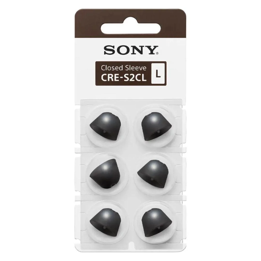 Sony Sony CRE-S2CL Large Closed Sleeve 3 Pair for CRE-C20 OTC Hearing Aid — product photo