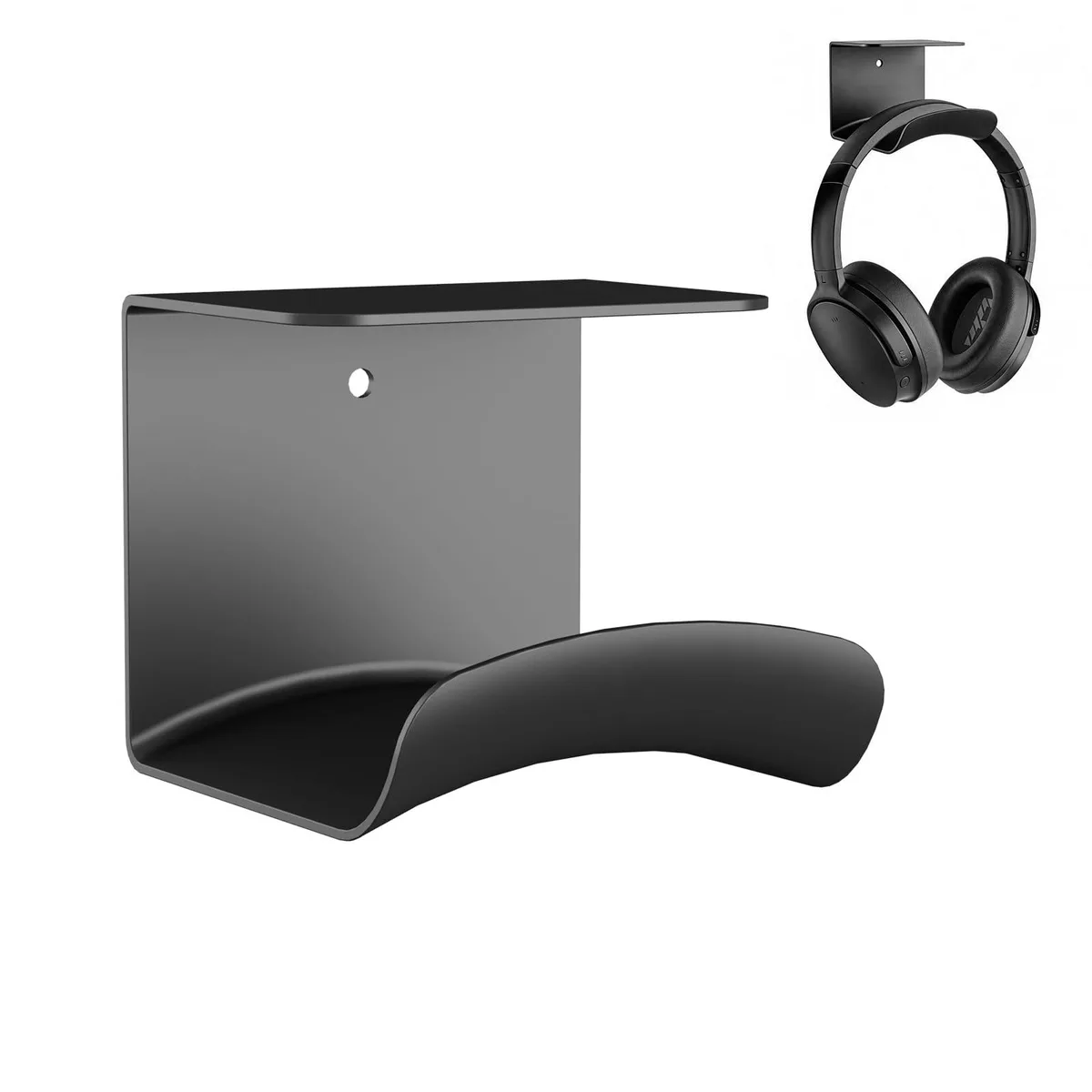  Skyaudio G-02 Aluminium Headphone Stand Black — product photo