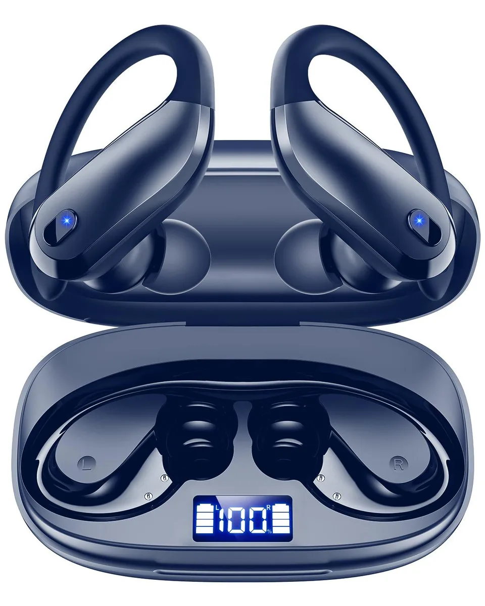  GE T07 Navy In-Ear Earbuds Bluetooth 5.4 80h IPX7 7.8g — product photo